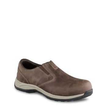 Red Wing ComfortPro Safety Toe Slip-On Womens Safety Shoes Dark Brown - Style 2308